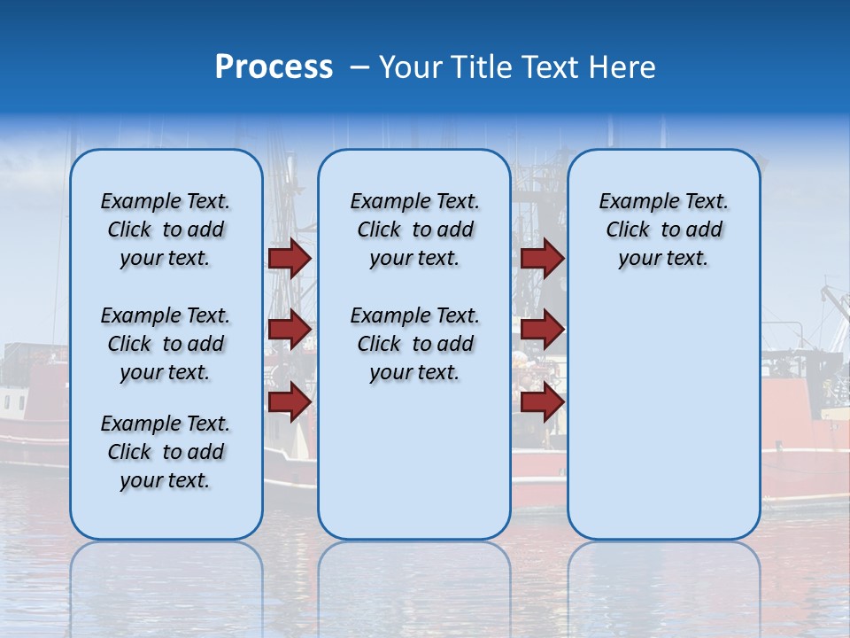 Fishing Port Commercial PowerPoint Template