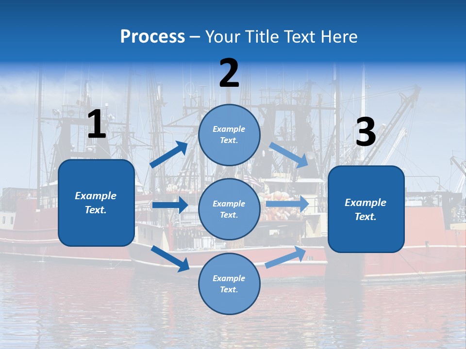 Fishing Port Commercial PowerPoint Template