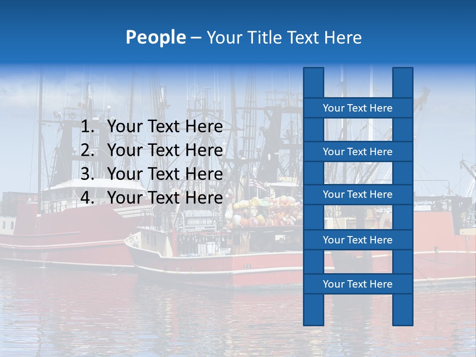 Fishing Port Commercial PowerPoint Template