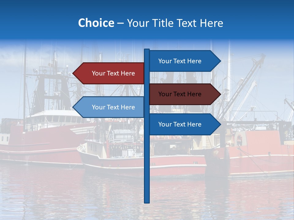 Fishing Port Commercial PowerPoint Template