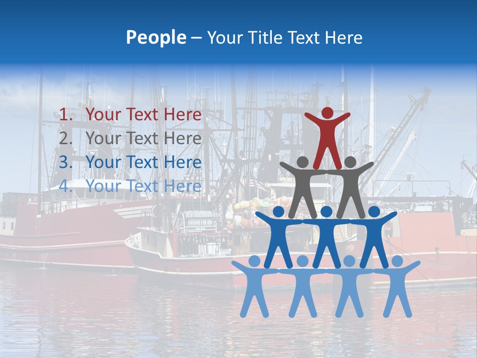 Fishing Port Commercial PowerPoint Template
