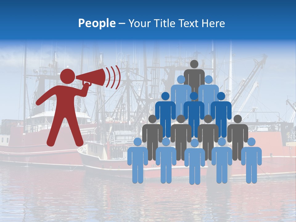 Fishing Port Commercial PowerPoint Template