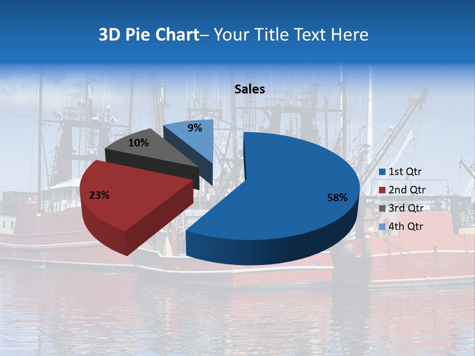 Fishing Port Commercial PowerPoint Template