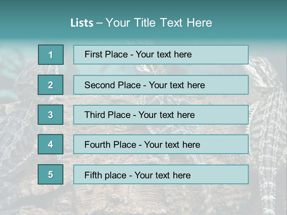 Animal Eye Segment Animal PowerPoint Template