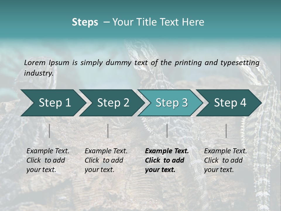 Animal Eye Segment Animal PowerPoint Template