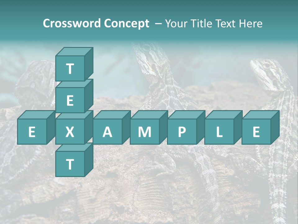 Animal Eye Segment Animal PowerPoint Template