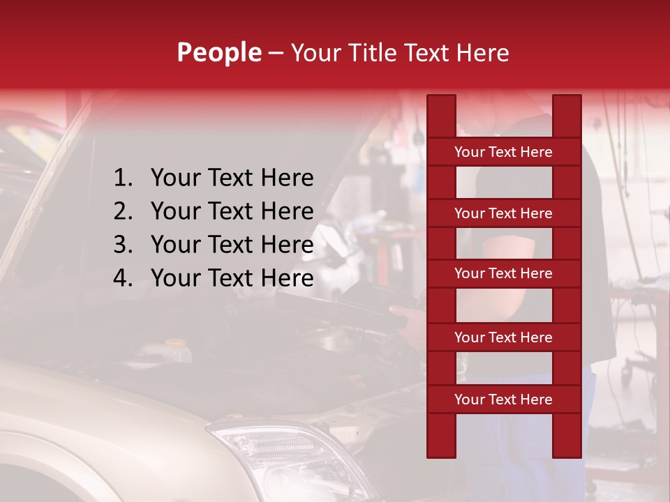 Internal Device People PowerPoint Template