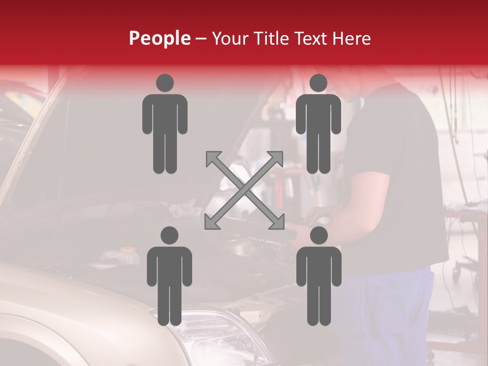 Internal Device People PowerPoint Template