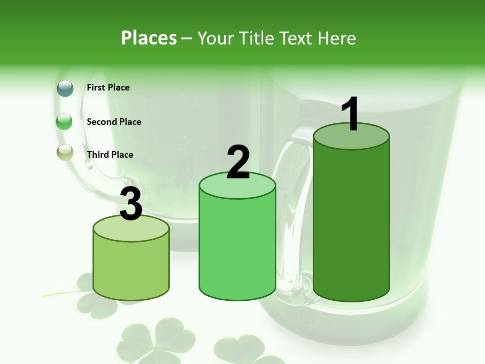 Frosty Irish Three PowerPoint Template