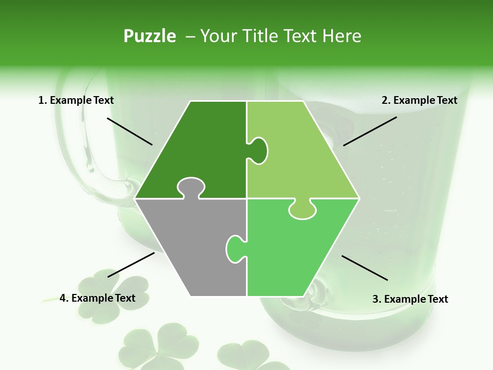 Frosty Irish Three PowerPoint Template