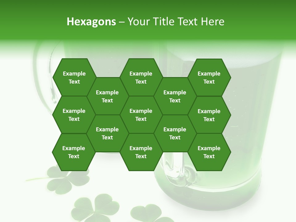 Frosty Irish Three PowerPoint Template