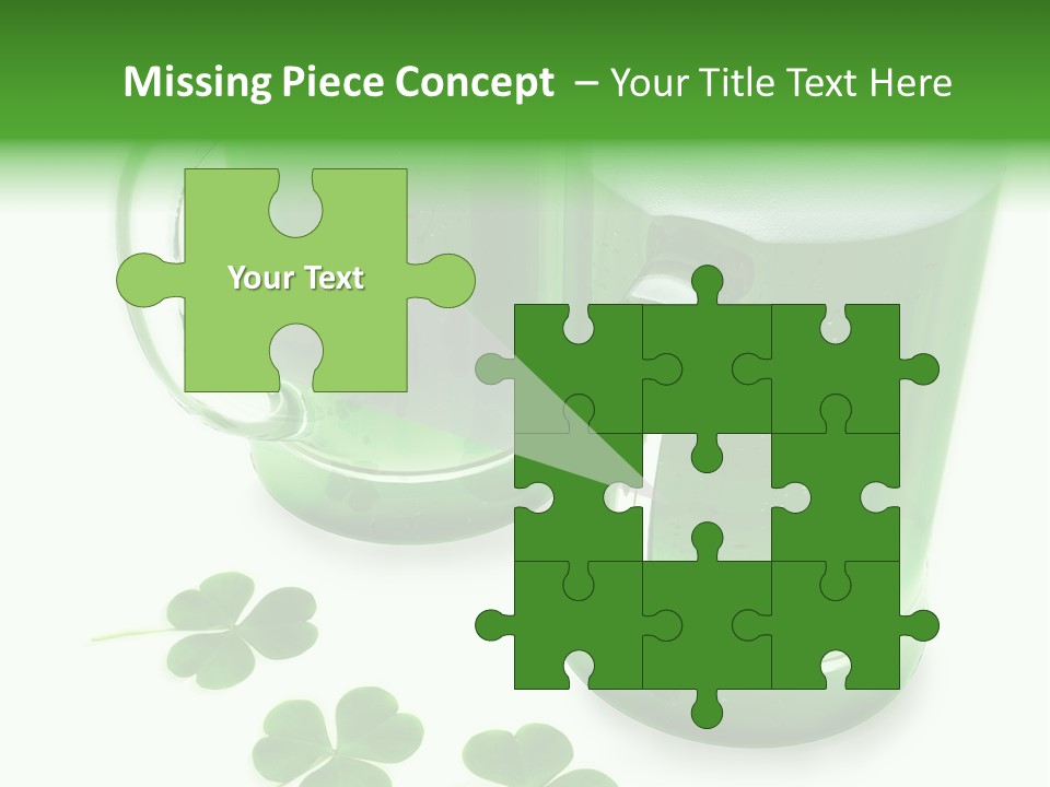 Frosty Irish Three PowerPoint Template