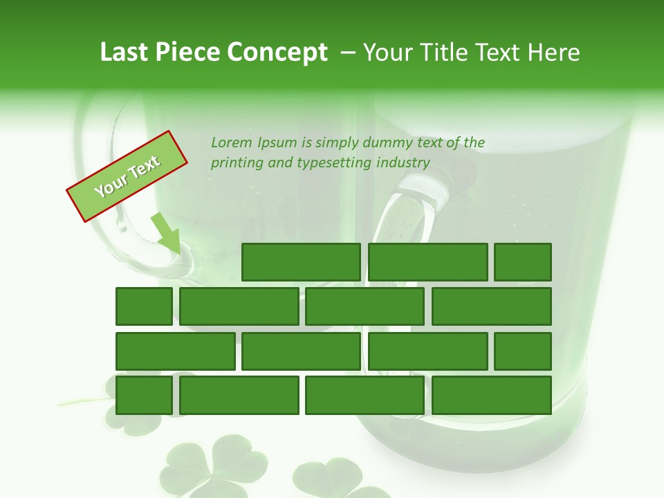 Frosty Irish Three PowerPoint Template