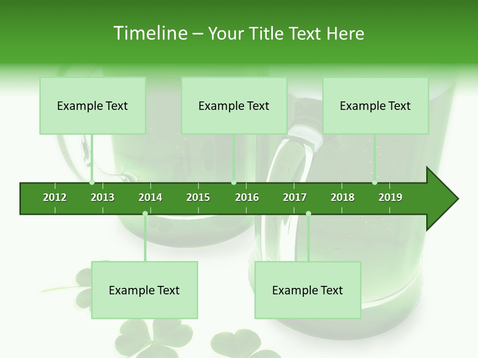 Frosty Irish Three PowerPoint Template