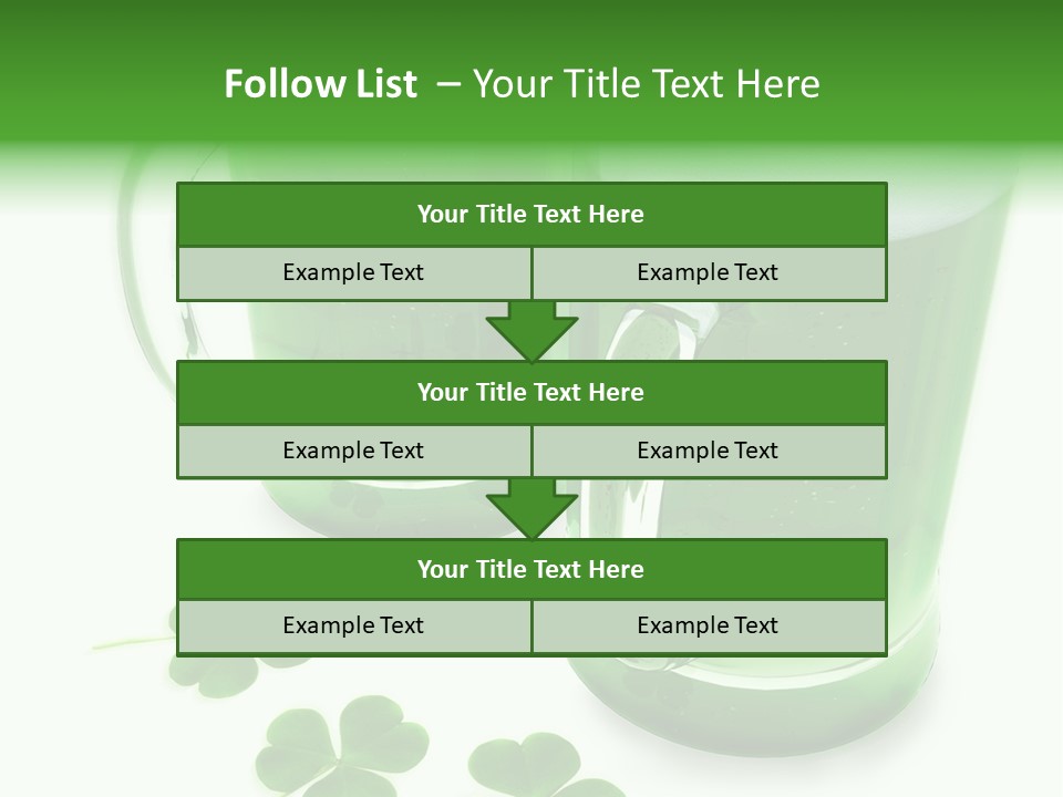 Frosty Irish Three PowerPoint Template