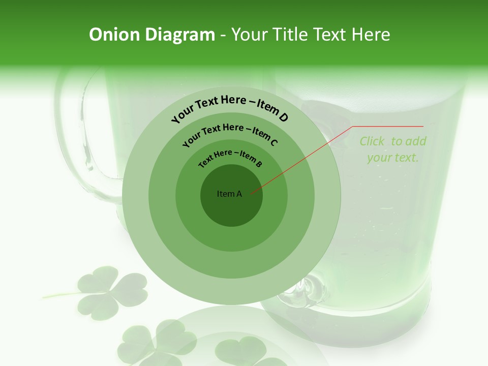 Frosty Irish Three PowerPoint Template