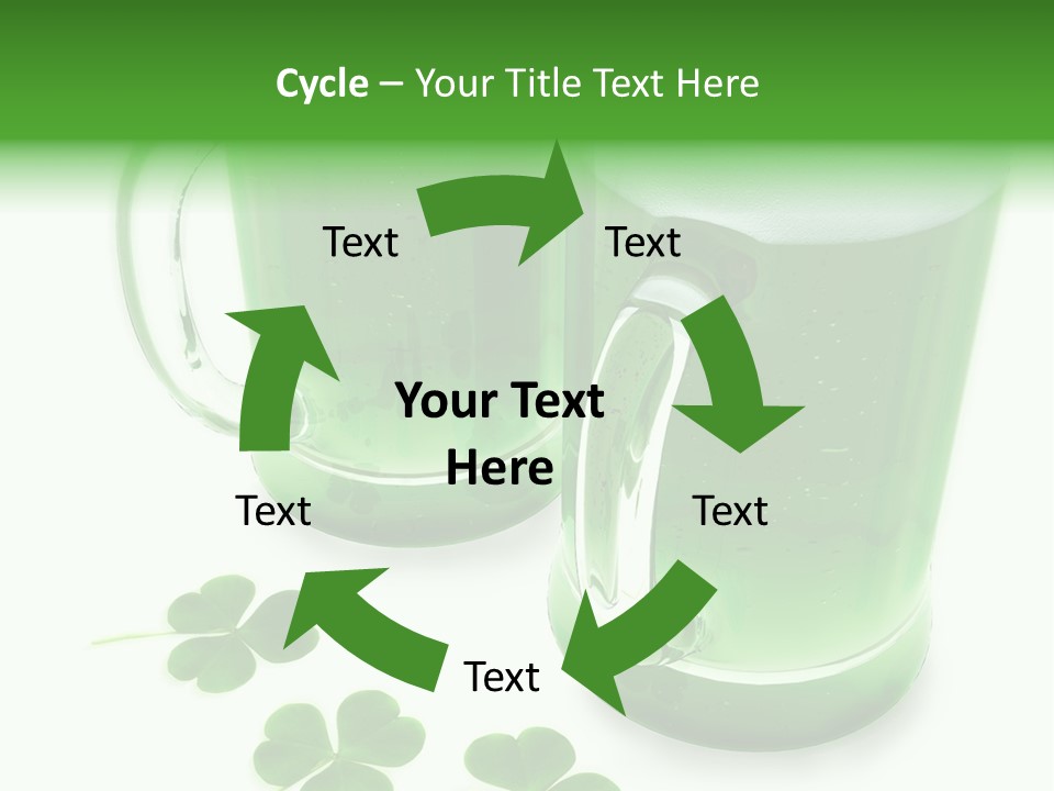 Frosty Irish Three PowerPoint Template