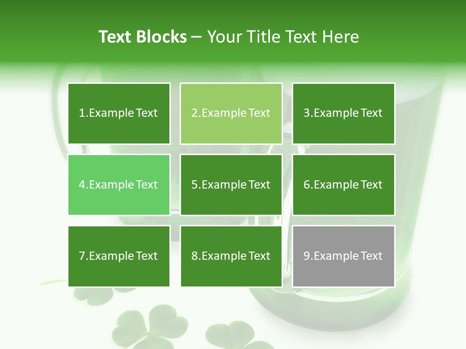 Frosty Irish Three PowerPoint Template