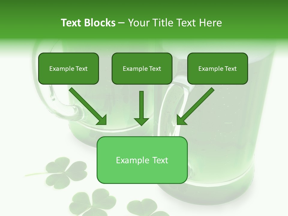 Frosty Irish Three PowerPoint Template
