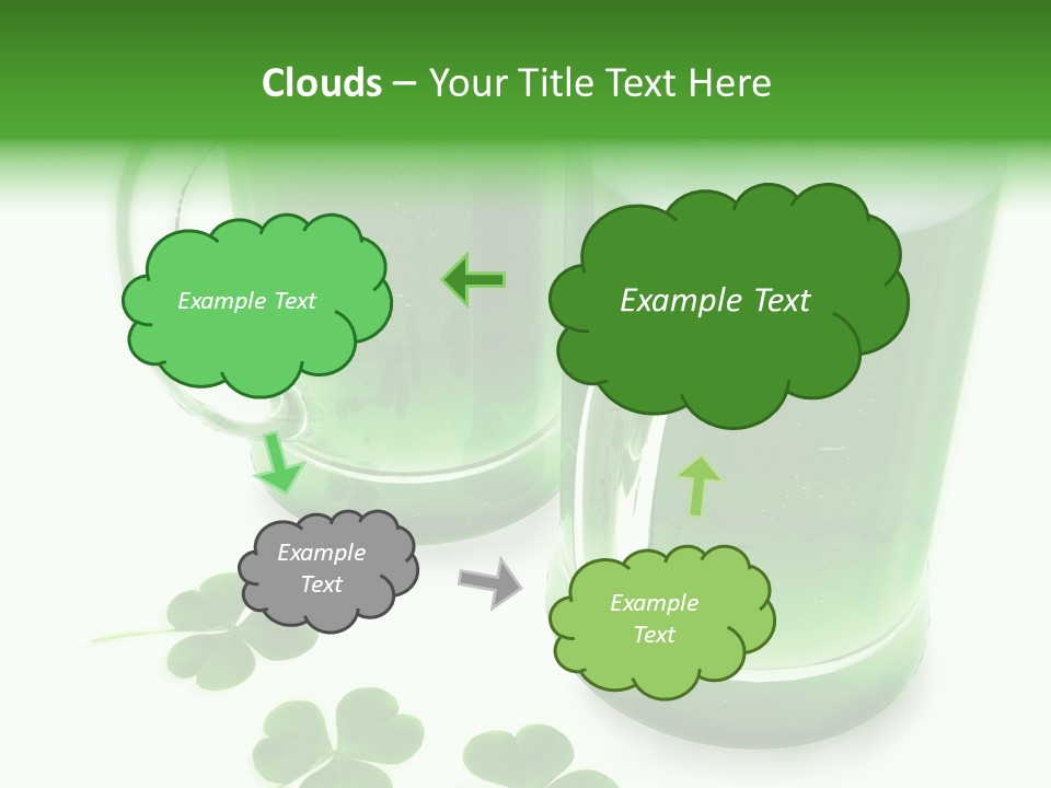 Frosty Irish Three PowerPoint Template