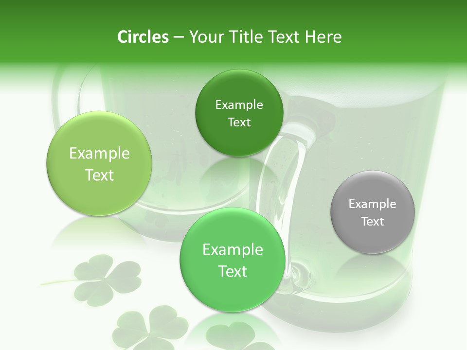 Frosty Irish Three PowerPoint Template