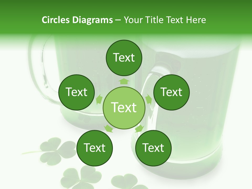 Frosty Irish Three PowerPoint Template