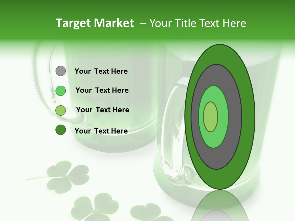 Frosty Irish Three PowerPoint Template