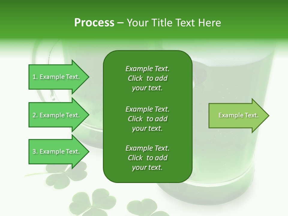 Frosty Irish Three PowerPoint Template