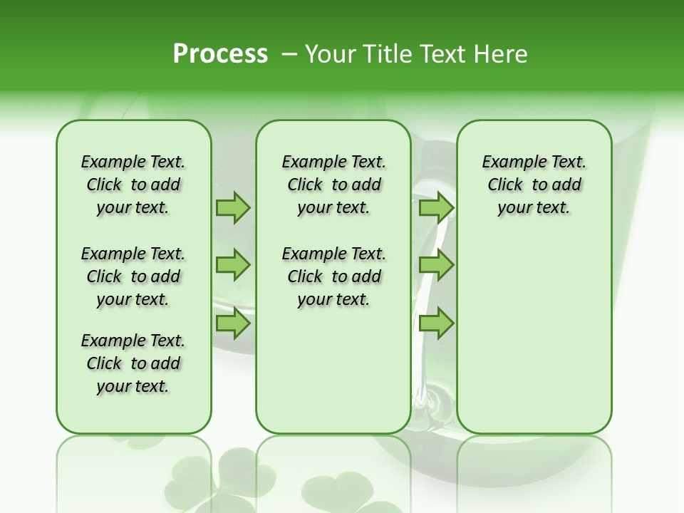Frosty Irish Three PowerPoint Template