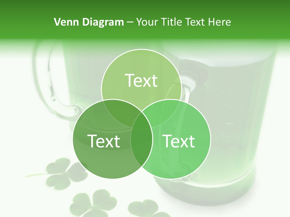 Frosty Irish Three PowerPoint Template