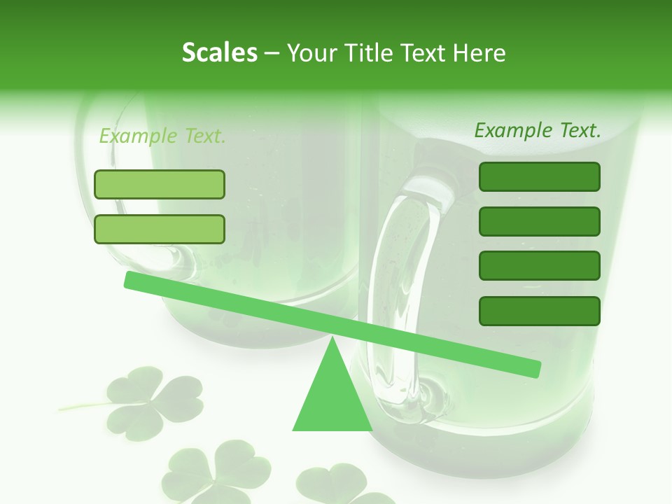 Frosty Irish Three PowerPoint Template