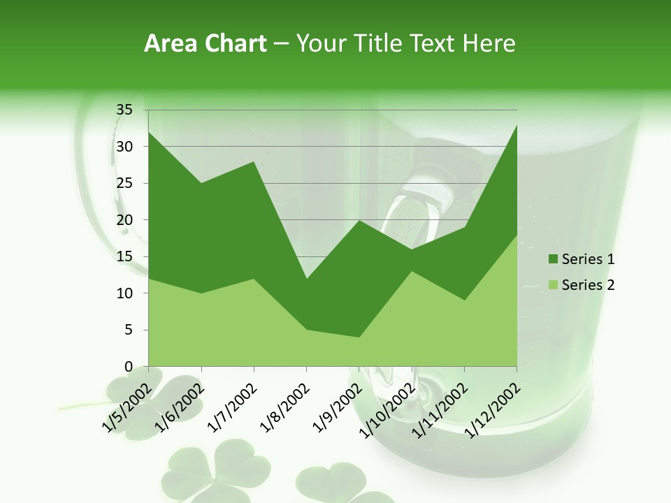 Frosty Irish Three PowerPoint Template