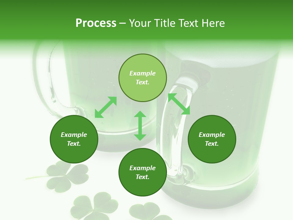 Frosty Irish Three PowerPoint Template