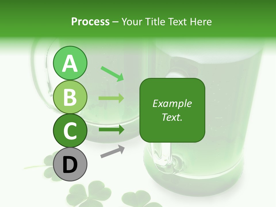 Frosty Irish Three PowerPoint Template