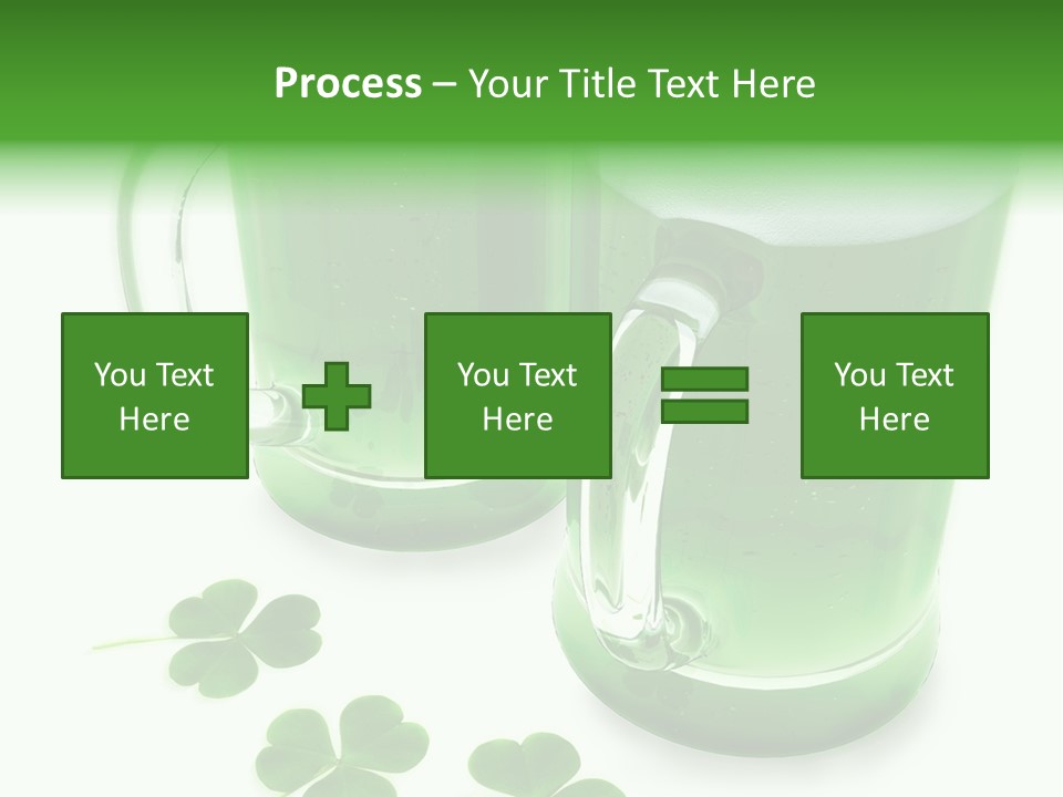 Frosty Irish Three PowerPoint Template