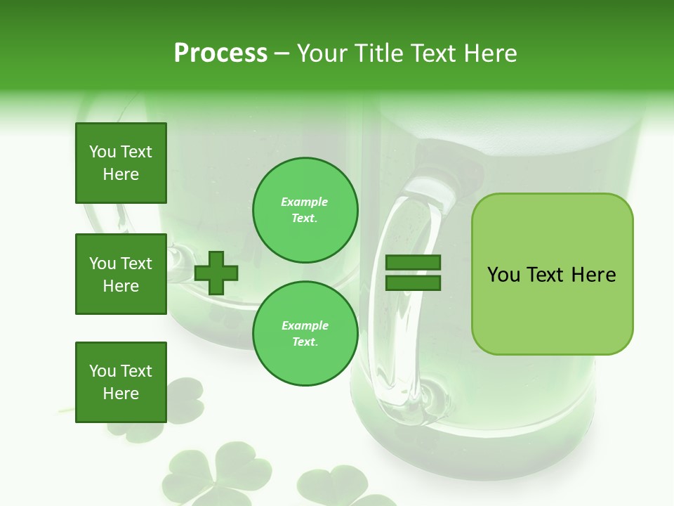 Frosty Irish Three PowerPoint Template