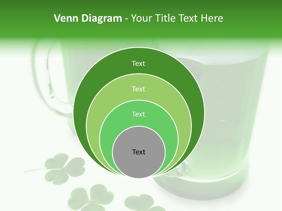 Frosty Irish Three PowerPoint Template