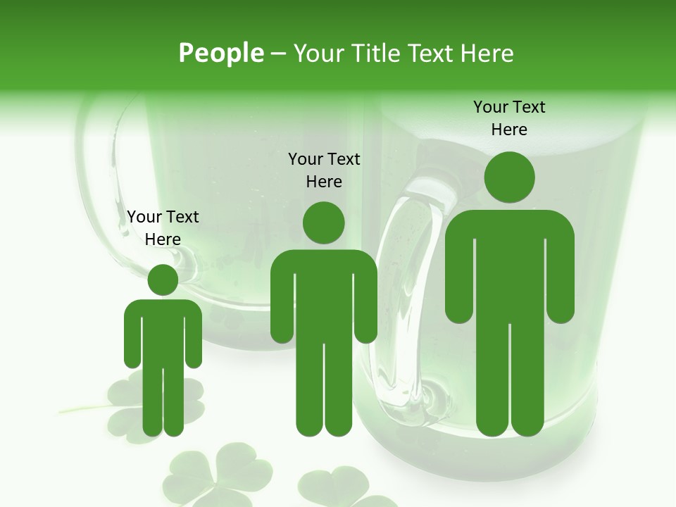 Frosty Irish Three PowerPoint Template