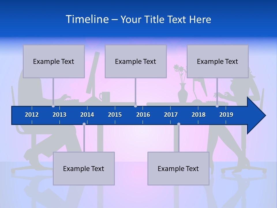 Female Social Happy PowerPoint Template