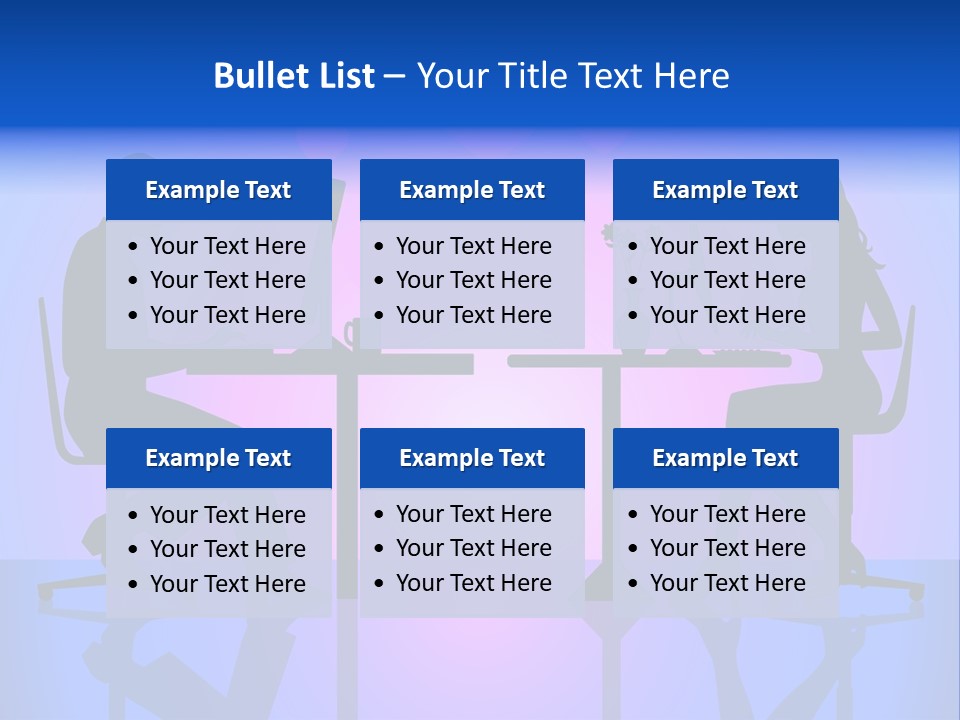 Female Social Happy PowerPoint Template