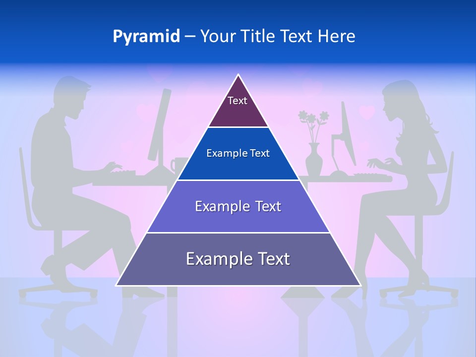 Female Social Happy PowerPoint Template