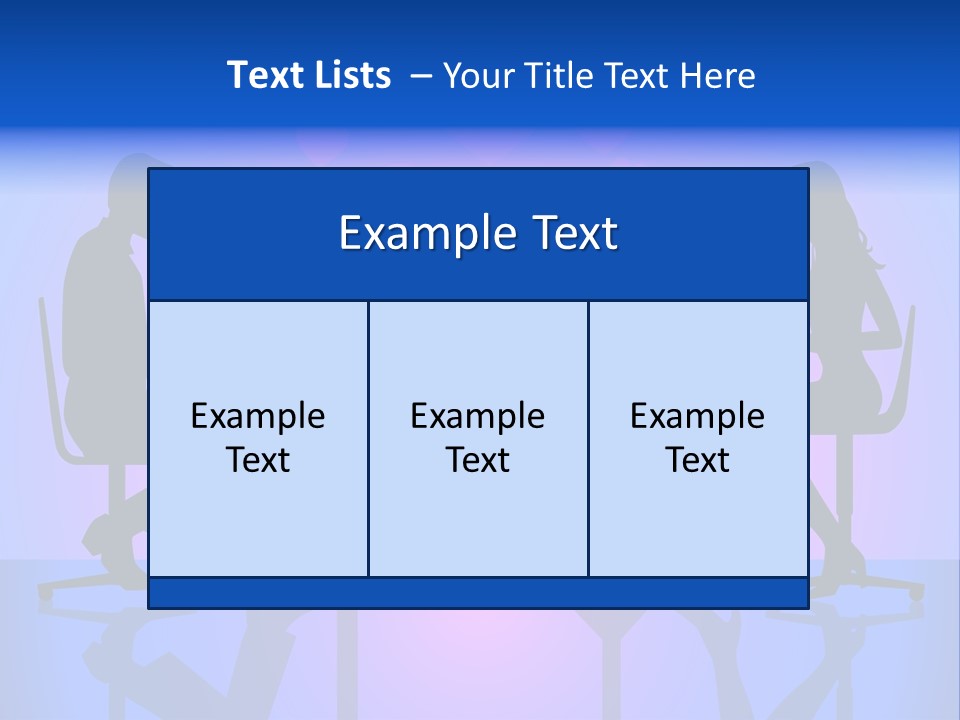 Female Social Happy PowerPoint Template