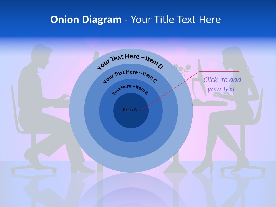 Female Social Happy PowerPoint Template