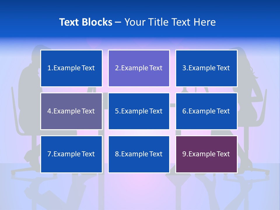 Female Social Happy PowerPoint Template