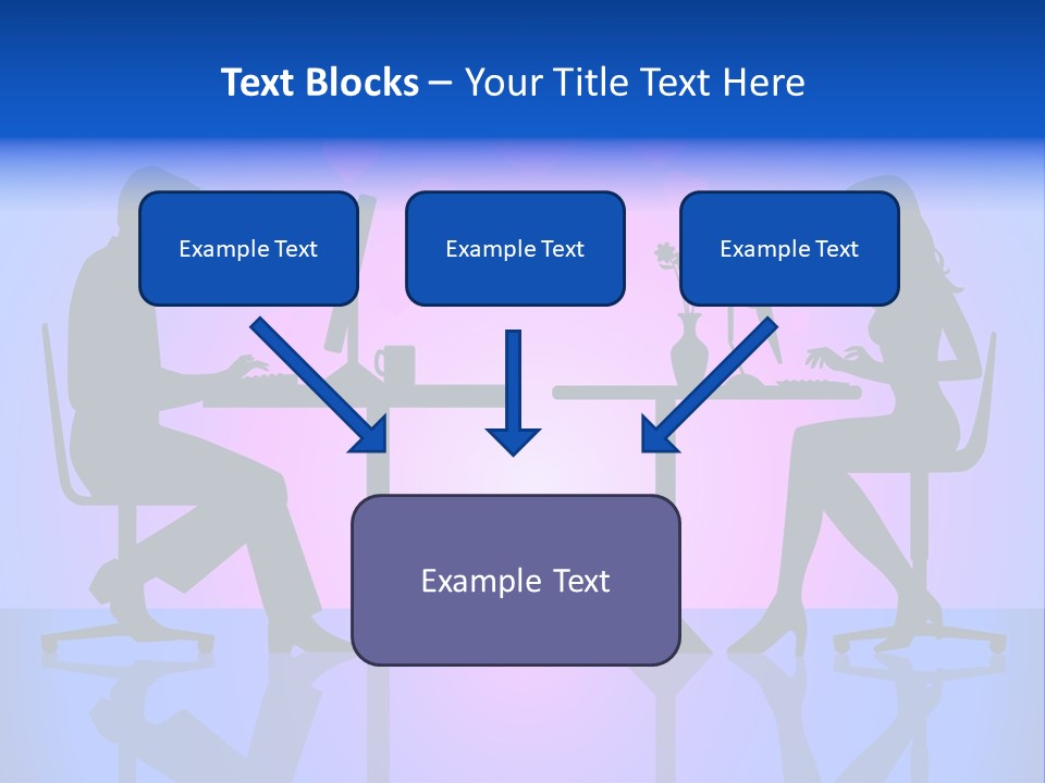 Female Social Happy PowerPoint Template