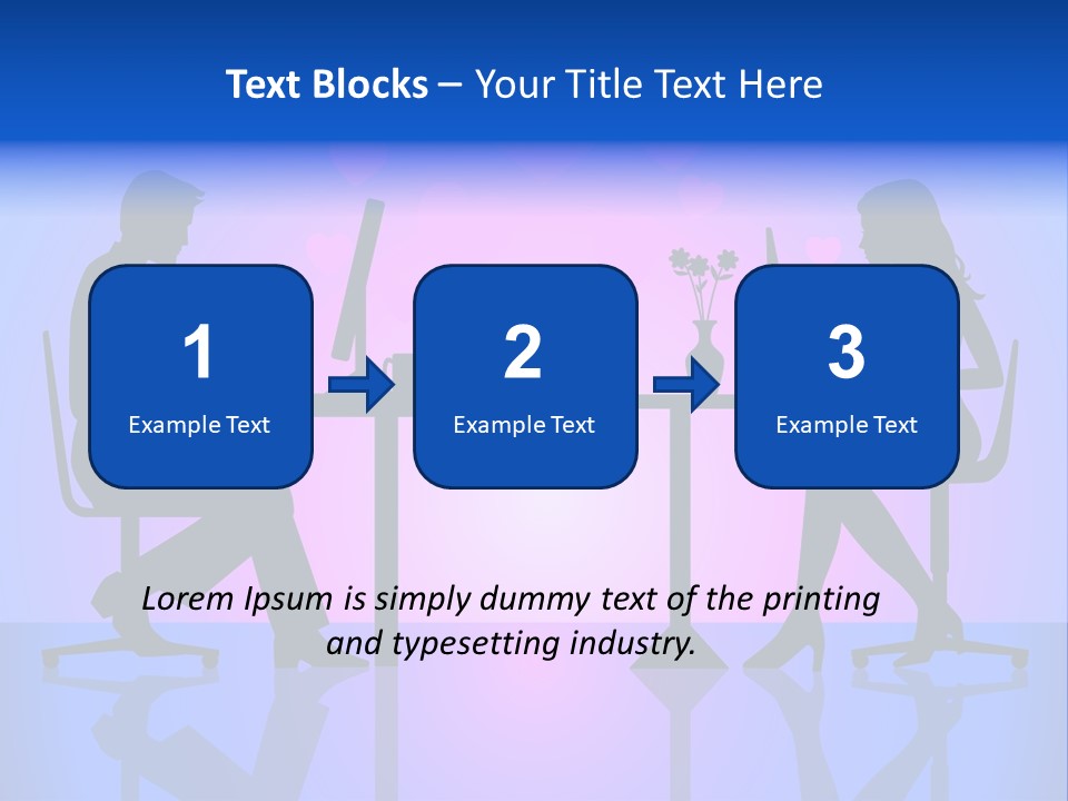 Female Social Happy PowerPoint Template