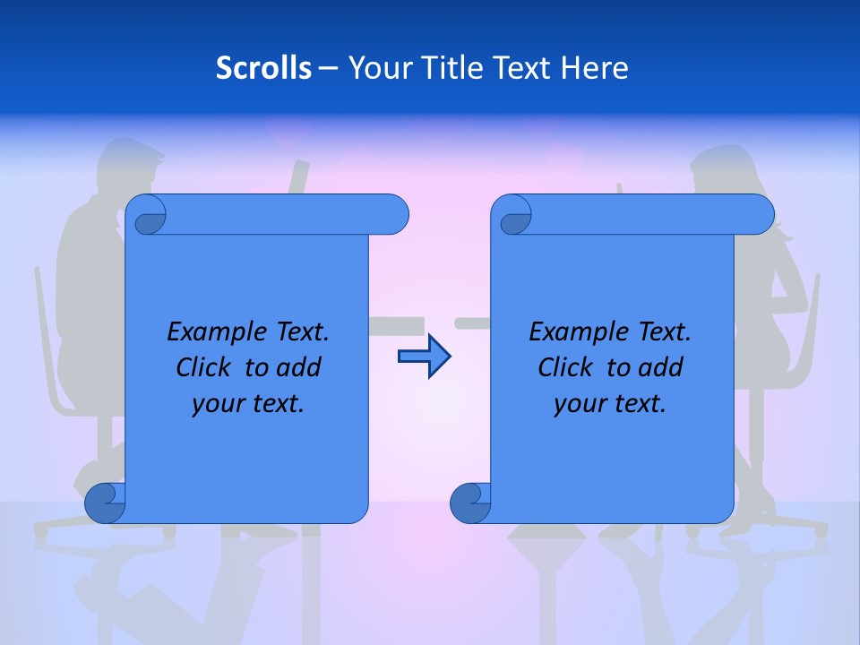 Female Social Happy PowerPoint Template