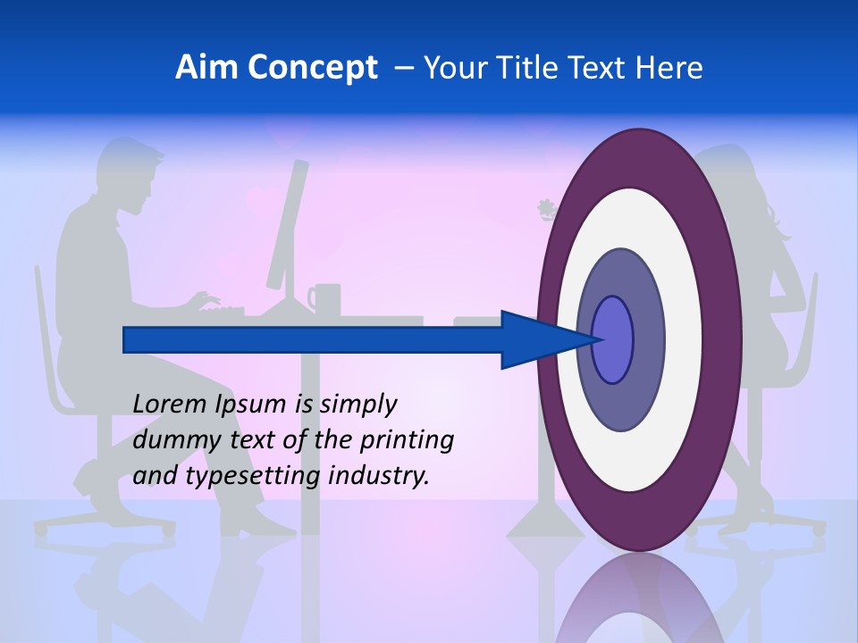 Female Social Happy PowerPoint Template