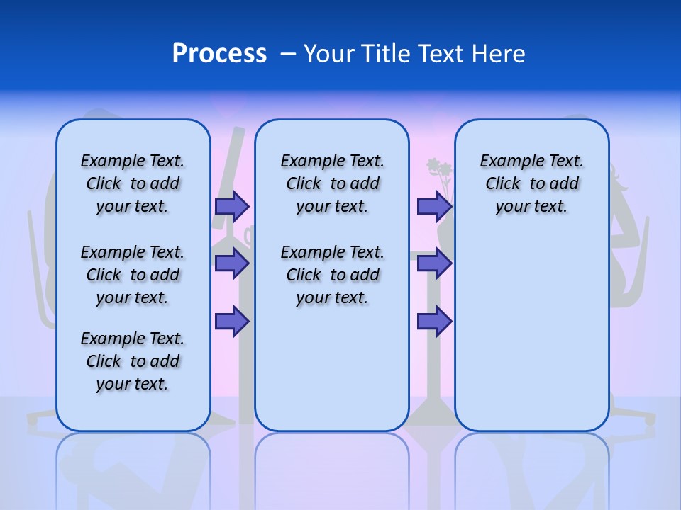 Female Social Happy PowerPoint Template