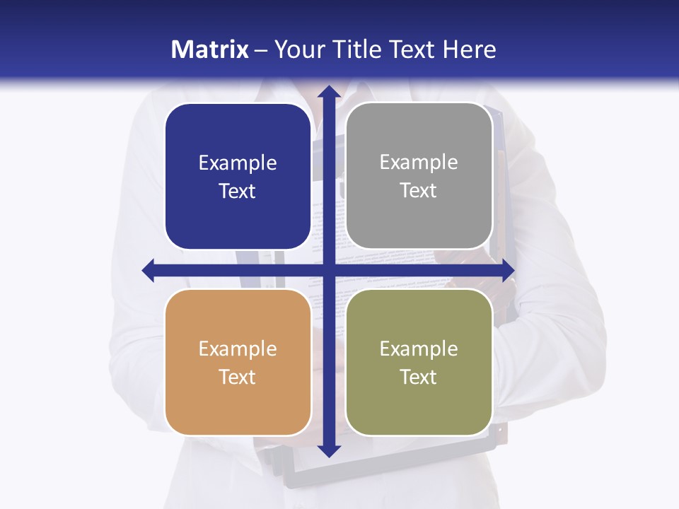 Cutout Gavel Reviewer PowerPoint Template